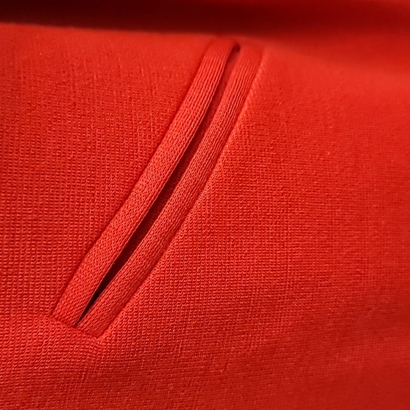 Robbie Bee Sport button-up wool/poly made in the USA red size 10 - Picture 4 of 6